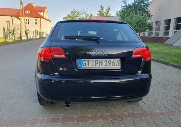 Audi A3 cena 23900 przebieg: 151022, rok produkcji 2006 z Orneta małe 172